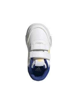 Zapatilla Baby adidas Tensaur Sport 2.0 Blanco Amarillo