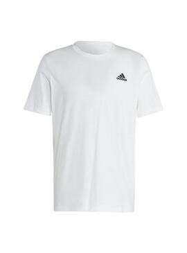 Camiseta Hombre adidas SL Blanca