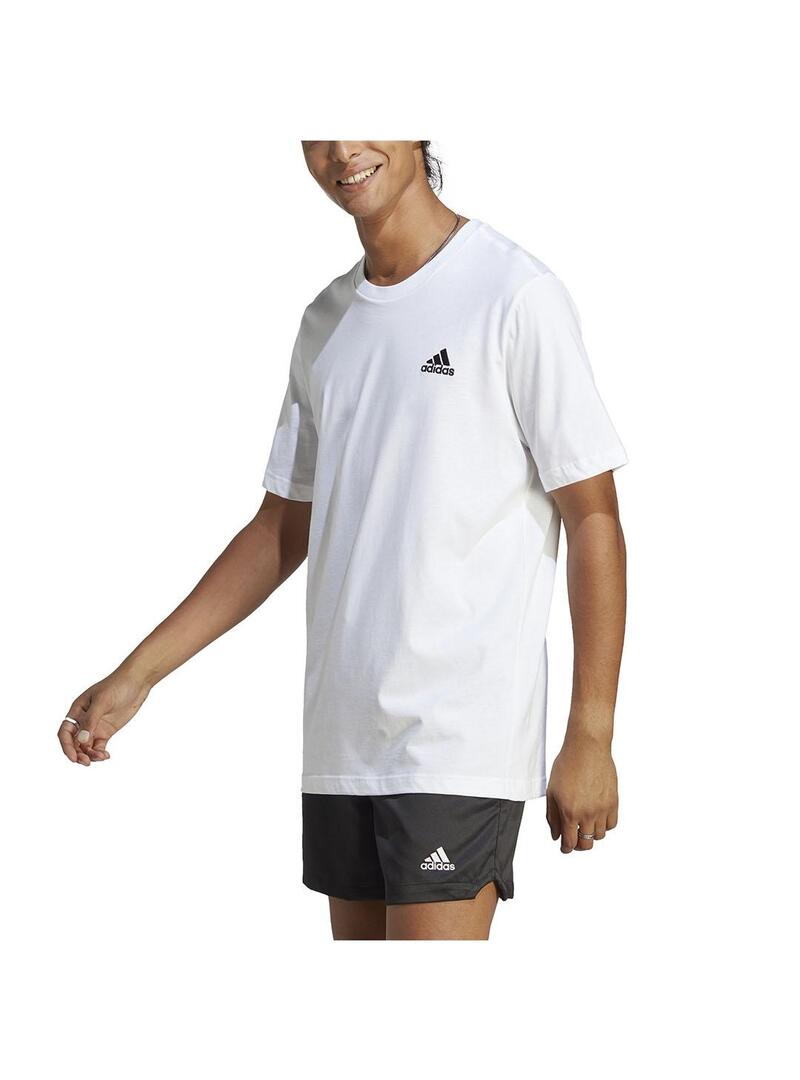 Camiseta Hombre adidas SL Blanca