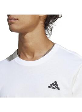 Camiseta Hombre adidas SL Blanca