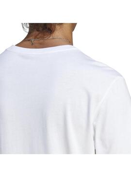 Camiseta Hombre adidas SL Blanca