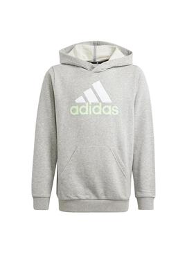 Sudadera Niño/a adidas U BL Hoodie Gris