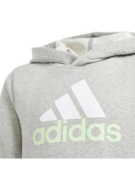 Sudadera Niño/a adidas U BL Hoodie Gris