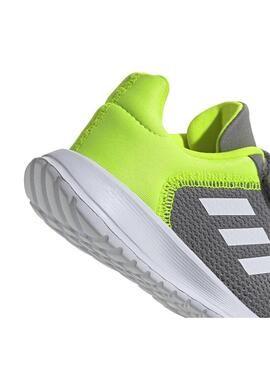 Zapatilla Baby adidas Tensaur Run 2.0 Gris verde