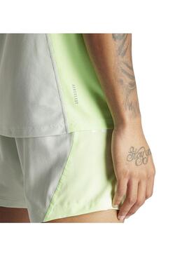 Camiseta Hombre adidas Own The Run Blanca Verde