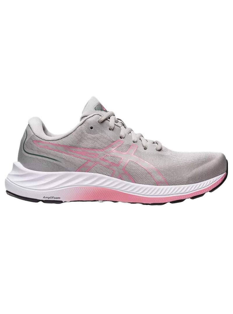 Asics mujer rosa y gris shop