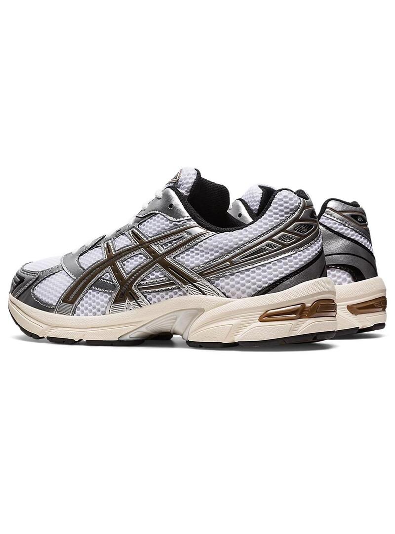 Asics cheap hombre plata