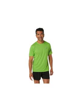 Camiseta Hombre Asics Icon SS Verde