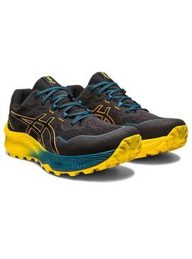 Zapatilla Hombre Asics Gel-Trabuco 11 Negro/Amaril