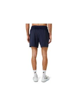 Pantalón corto Hombre Asics Court 7in Marino