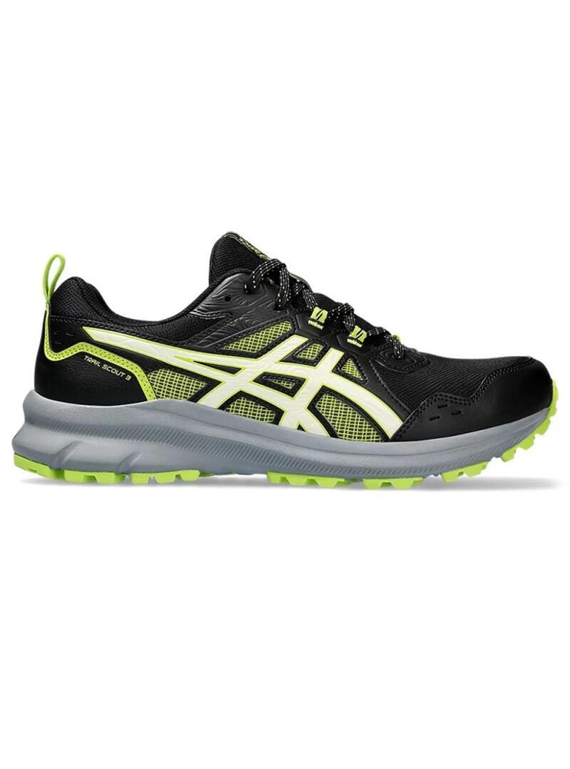 Zapatilla Hombre Asics Trail Scout™ 3 Negro/Verde