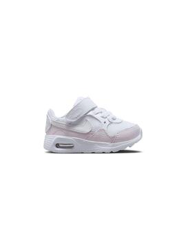 Zapatilla Baby Nike Air Max SC Blanca Rosa