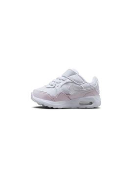Zapatilla Baby Nike Air Max SC Blanca Rosa