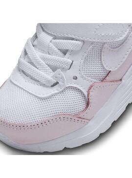 Zapatilla Baby Nike Air Max SC Blanca Rosa