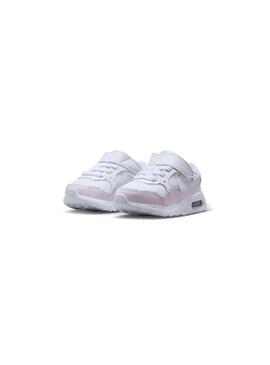 Zapatilla Baby Nike Air Max SC Blanca Rosa