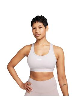 Top Mujer Nike Swsh Lila