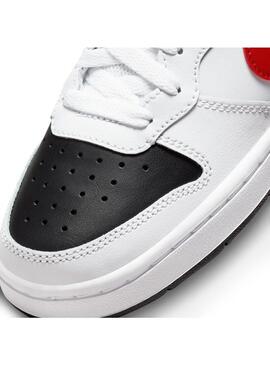 Zapatilla Unisex Nike Court Borough Blanca Roja Ne