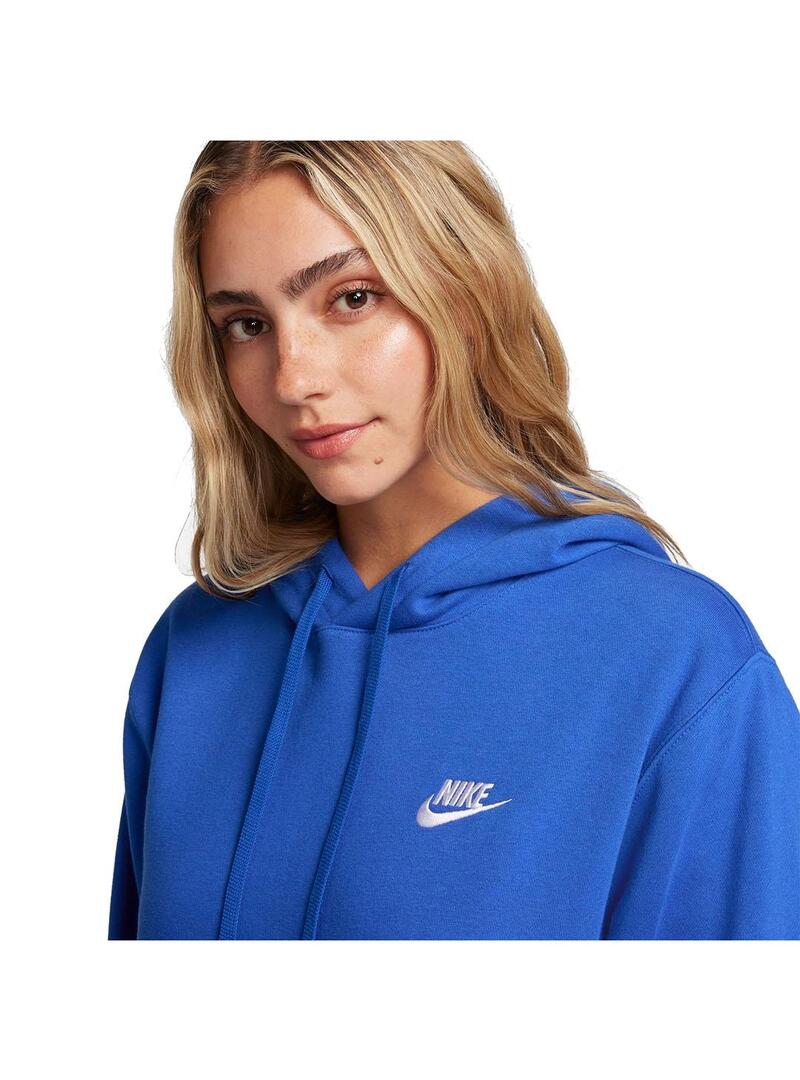 sudadera nike azul