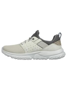 Zapatilla Hombre Skechers Solvano Beige