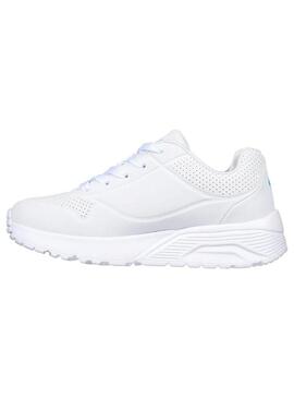 Zapatilla Niña Skechers UNo Lite Corazones Colorin