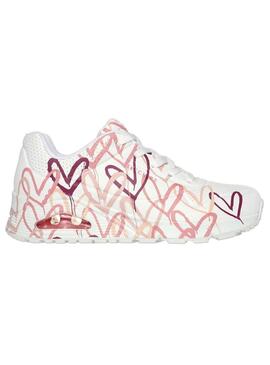 Zapatilla Mujer Skechers x JGoldcrown Uno Corazon