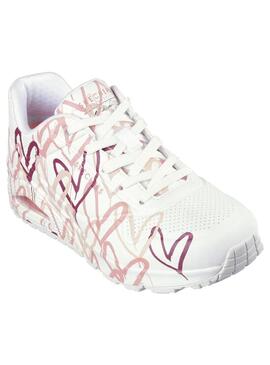 Zapatilla Mujer Skechers x JGoldcrown Uno Corazon