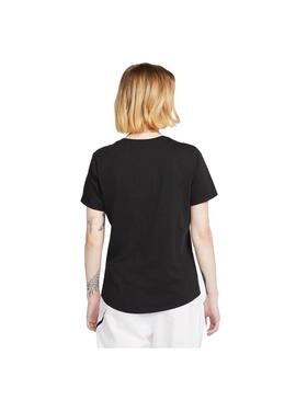 Camiseta Mujer Nike Club Negra