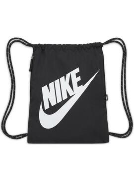 Gymsack Unisex Nike Heritage Negro