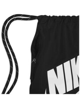 Gymsack Unisex Nike Heritage Negro