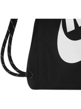 Gymsack Unisex Nike Heritage Negro