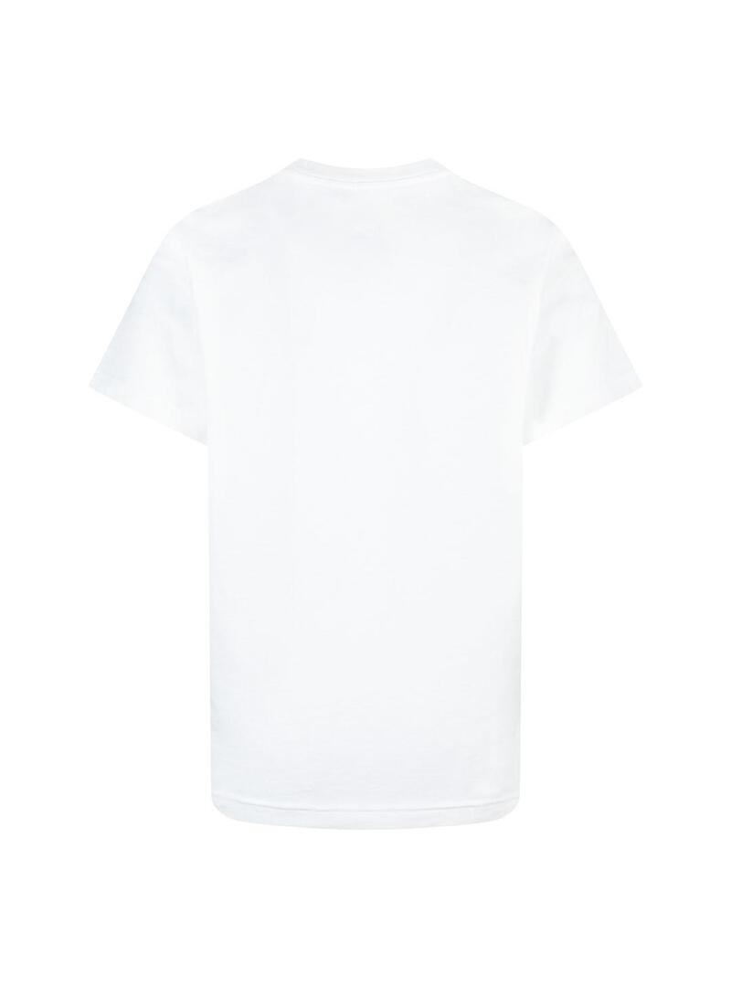 Camiseta Niño Nike Jordan Blanca