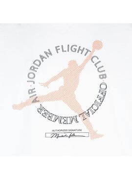 Camiseta Niño Nike Jordan Blanca