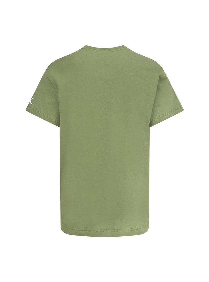 Camiseta Niño Jordan Diamonds Verde