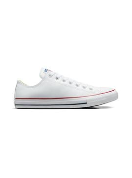 Zapatilla Mujer Converse All Star OX Piel Blanca