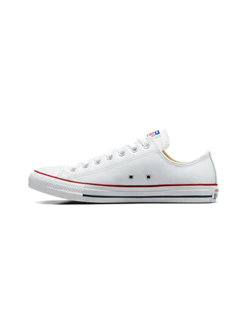 Zapatilla Mujer Converse All Star OX Piel Blanca