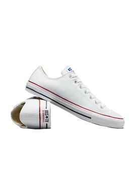 Zapatilla Mujer Converse All Star OX Piel Blanca