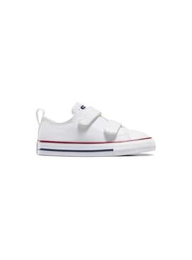 Zapatilla Baby Converse Ctas 2V OX Blanco