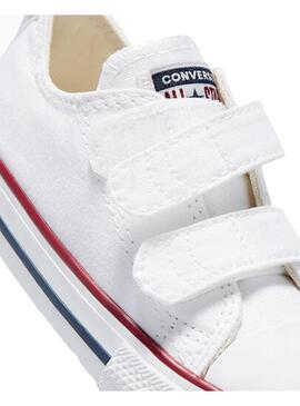 Zapatilla Baby Converse Ctas 2V OX Blanco