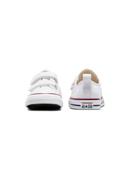 Zapatilla Baby Converse Ctas 2V OX Blanco