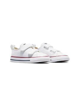 Zapatilla Baby Converse Ctas 2V OX Blanco