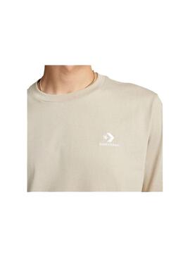 Camiseta Hombre Converse Stand Beige