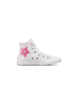 Zapatilla Niña/a Converse Ctas Hi Blanco Rosa Purp