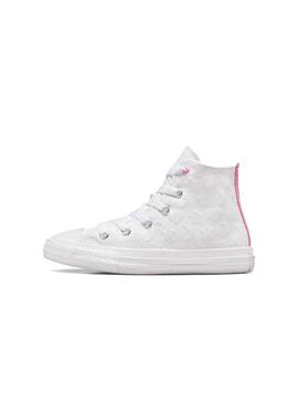 Zapatilla Niña/a Converse Ctas Hi Blanco Rosa Purp