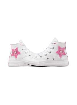 Zapatilla Niña/a Converse Ctas Hi Blanco Rosa Purp