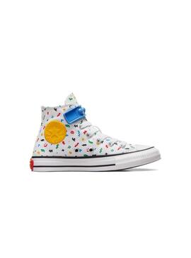 Zapatilla Niñ@ Converse Ctas Bubbles Blanca Mult