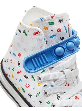 Zapatilla Niñ@ Converse Ctas Bubbles Blanca Mult