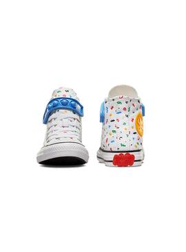 Zapatilla Niñ@ Converse Ctas Bubbles Blanca Mult