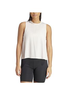 Camiseta Mujer adidas Studio Tank Rosa Palo