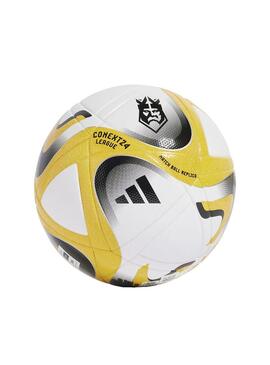 Balon Unisex adidas Kingd League Blanco Amarillo