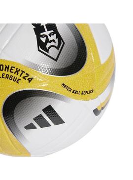 Balon Unisex adidas Kingd League Blanco Amarillo